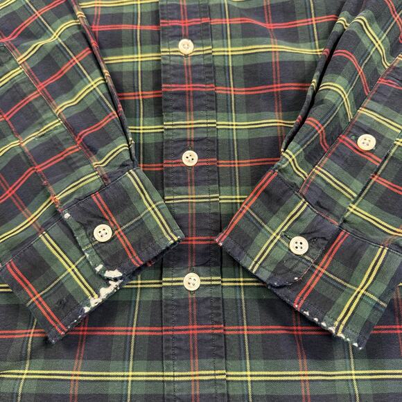 Ralph Lauren Shirt Men's Large Crest Golf Club Embroidered Long Sleeve Plaid - Picture 8 of 8